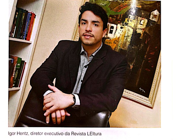 Dr. Igor Hentz, diretor executivo da Revista LEItura (2011)
